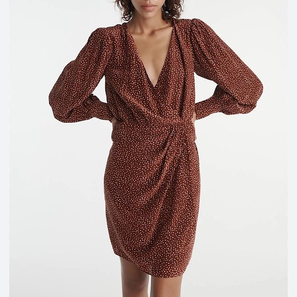 the kooples burgundy dress The Kooples